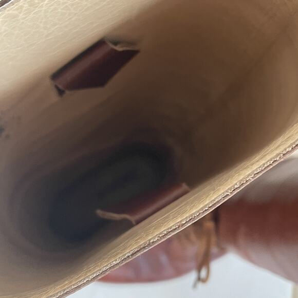 VTG Delman Tall Riding Boots Brown Italian All Leather Equestrian Horse Riding 8 - Picture 7 of 15